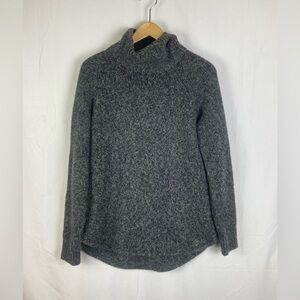 MICHAEL Michael Kors Women’s Small Gray Cotton Wool Blend Cowl Neck Sweater EUC